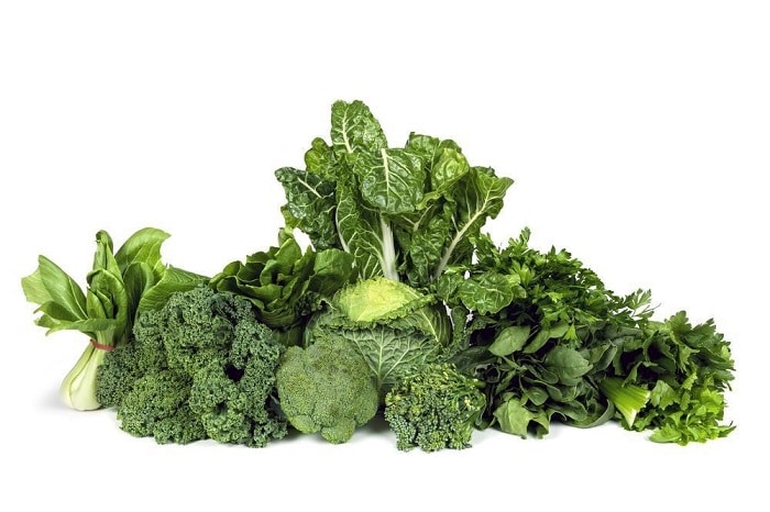 ổn định huyết áp bằng cách ăn rau xanh