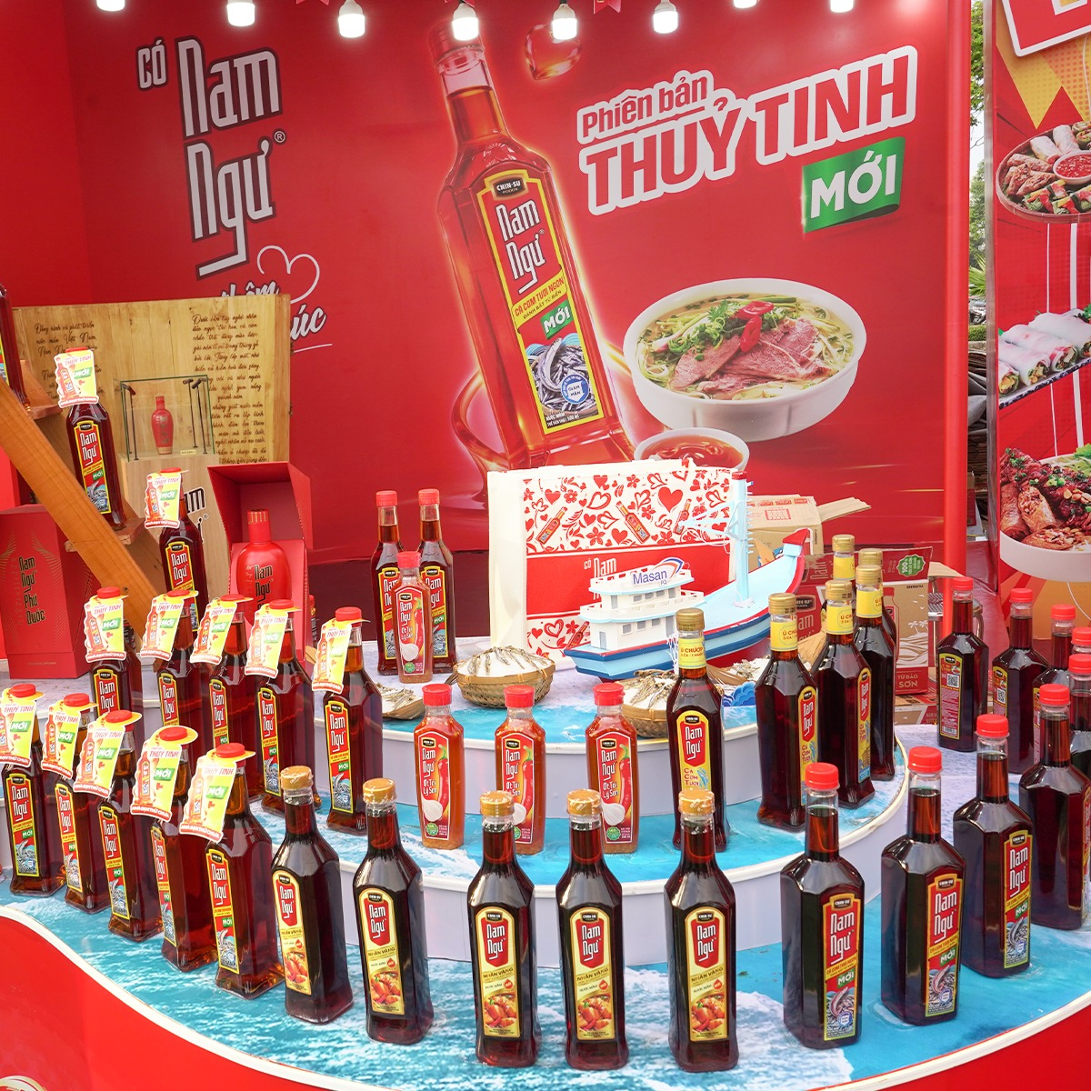 Các loại nước mắm Nam Ngư hiện nay.